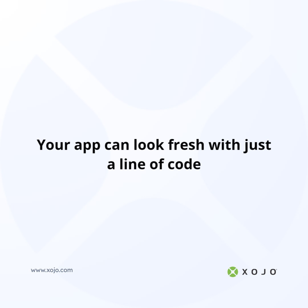xojo's tweet photo. This module saves real time. Drop it in, call Self.SetFont("Arial") in each window's Opening event, and your fonts are consistent everywhere. Containers, buttons, labels — handled. When you're testing typefaces or rebranding, you change one string and rebuild.

https://t.co/Nzbopcepx0

#Xojo #CrossPlatform #DeveloperTools