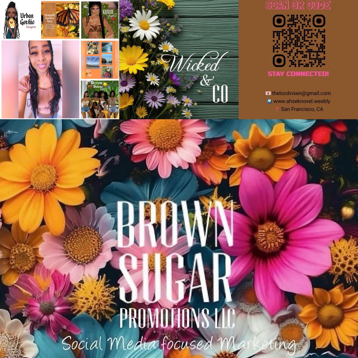 bsugarpromos's tweet photo. Brown Sugar Promotions LLC | Social Media focused Marketing™️ https://t.co/Cj5ICOSjYP #brownsugarpromotionsllc #thelocdvixen #ahseknovel🦋 #keshajohnsonclark #affilatemarketing @AhsekNovel https://t.co/CFSx6DSqAE