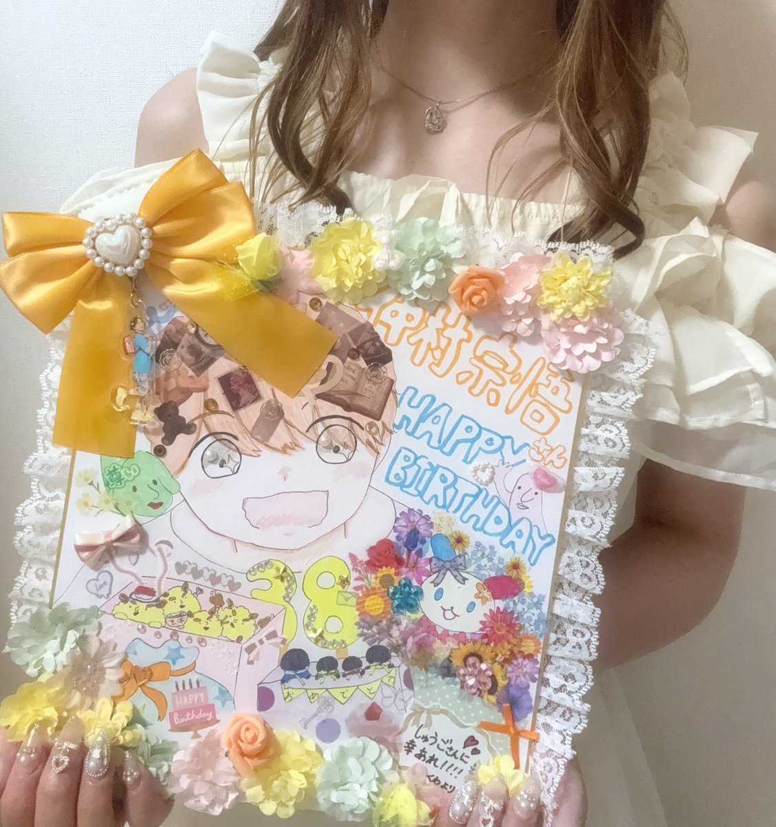 7328kuwa_sttol's tweet photo. しゅうごさん、お誕生日おめでとうございます🎉🎂
たくさんの色鮮やかな景色が、これからもしゅうごさんの目の前に広がりますように🌈✨️
しゅうごさんに幸あれ🥹🫶🤍✨

#仲村宗悟生誕祭2026
#仲村宗悟誕生祭2026
#いちゃりばしゅうご絵
#いちゃりばしゅうご https://t.co/uyxZcgl7ua