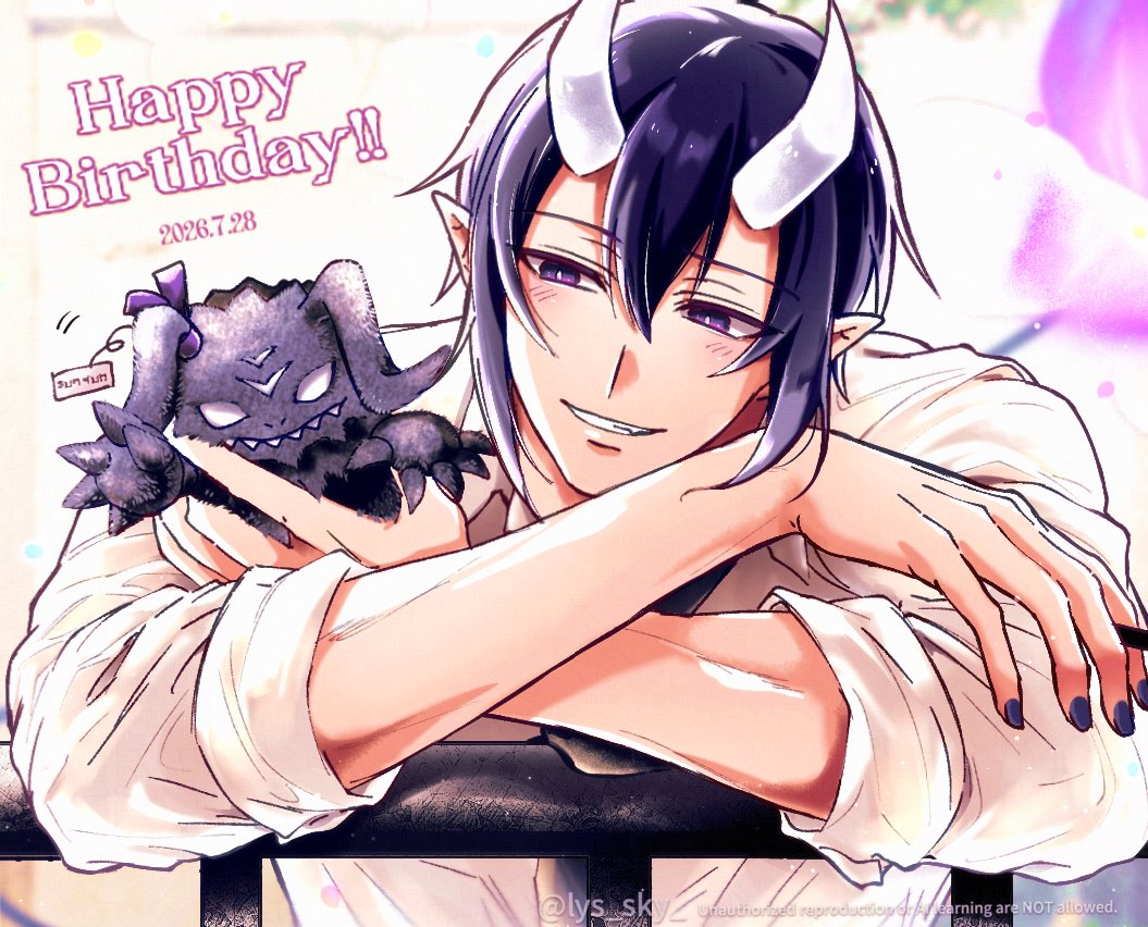 lys_sky_'s tweet photo. #イフリート・ジン・エイト生誕祭2026 ﾊｳｪ-ﾔ-🎊🎉 https://t.co/BxuJ136RX6