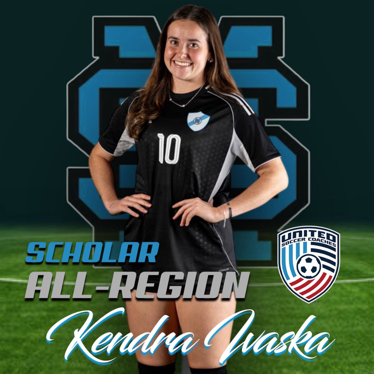 SoccerStarrs's tweet photo. As school gets ready to take off, congratulations to two classroom rockstars! Keep doing work! #SMSoccer https://t.co/Iy9kiyrris