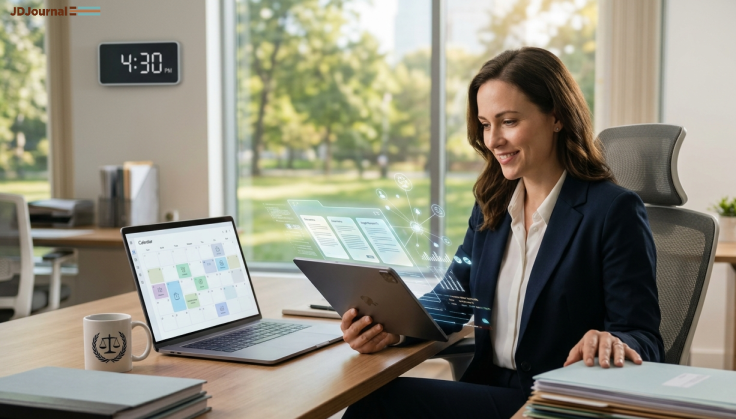JDJournal's tweet photo. AI isn't replacing lawyers it's helping them reclaim time. From legal research to document drafting, AI is reducing repetitive work, easing burnout, and letting attorneys focus on clients and strategy.
Read more: https://t.co/QhLc9rAykP
#LegalAI #Lawyers #LegalTech #JDJournal https://t.co/iiFYLN830q