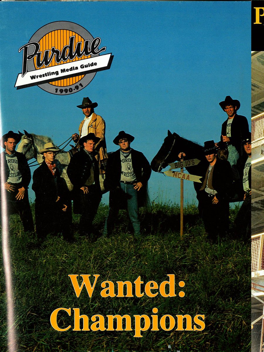 PurdueWrestling's tweet photo. Hey Siri, what was Purdue Wrestling like in the ‘80s and ‘90s? ⏮️📼🤼‍♂️ https://t.co/UktIP0HJMq