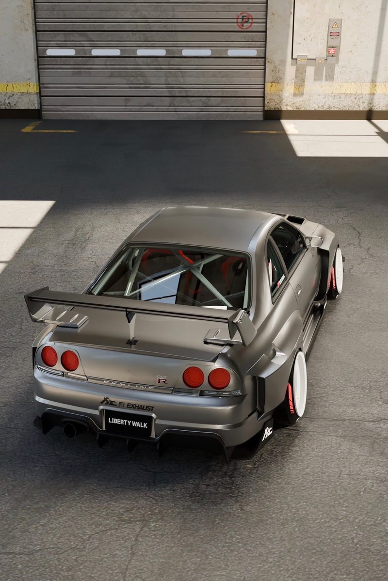 Global_Garage_'s tweet photo. Nissan Skyline GT-R R33 LB-Silhouette WORKS GT https://t.co/qQYuq7IeP4