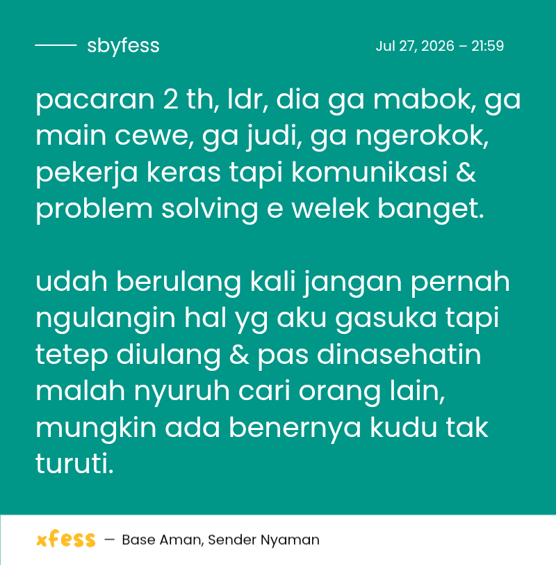 sbyfess's tweet photo. alias yowes tak turuti, golek liane ae, mungkin omongane onok benere gak sih😁 wkwk timbang ngelu umur wes 27 tapi pacaran modele kyk ngene -rek https://t.co/bX7kwcOQ4O