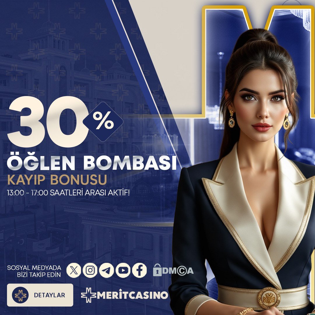mrtcsn2026's tweet photo. 🛡MeritCasino seni yeniden kazanmaya davet ediyor!🛡

💯%30 Kayıp Bonusu ile oyuna tekrar dön.

‼️Yüksek Kazanç Fırsatını Yakala!

🎉Bu kampanyadan 13:00 – 17:00 saatleri arasında maksimum 2.000 TL bonus alarak faydalanabilirsiniz. https://t.co/FPN7o5e6hZ