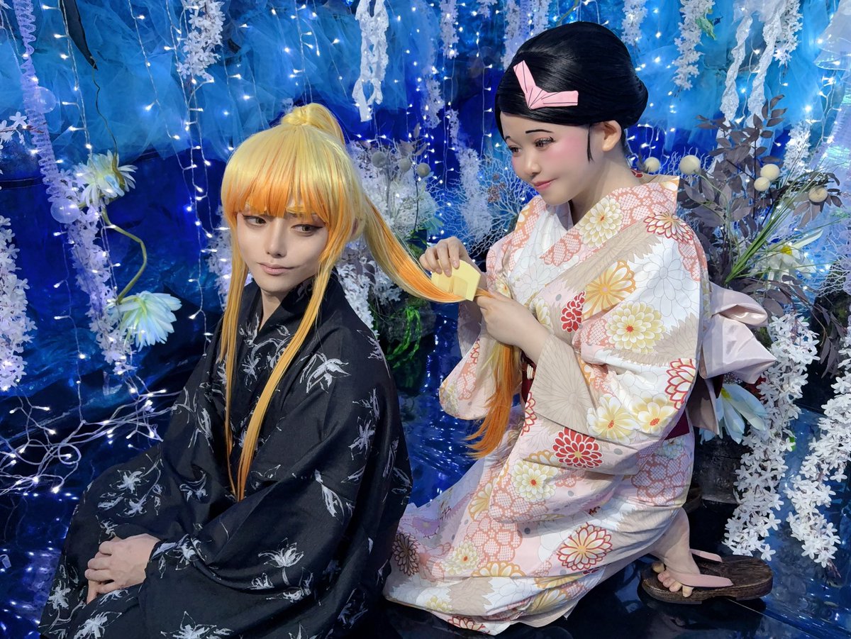 kazamarii's tweet photo. 【速報】
ぜんねず
コスプレ cosplay
結婚数年後 if
長髪善逸と結い上げ禰󠄀豆子で涼んできました😚🫶🏻🫧
pss:@comuya_com
善逸:@ViViD_Kencha
#スタジオこむや
#zennezu
#demonslayercosplay
#竈門禰豆子
#我妻善逸 https://t.co/u5UKFN6wRz
