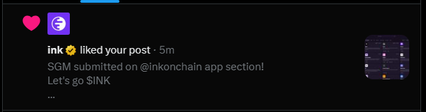 dodonkeyyyy's tweet photo. LET'S GOOOOOO $INK !
Building with full force 🦾

@inkonchain https://t.co/eiaKp7buP5