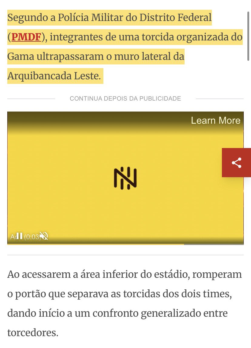 debategamense's tweet photo. A diferença da narrativa e, como sempre, o Merdópolis (@Metropoles) manipulando a opinião pública para benefício dos seus interesses.

Hoje, no DF1 o Major responsável disse que as pakitas descumpriram o acordo e foram pra cima da torcida do Gama. https://t.co/JbgWmlmuin