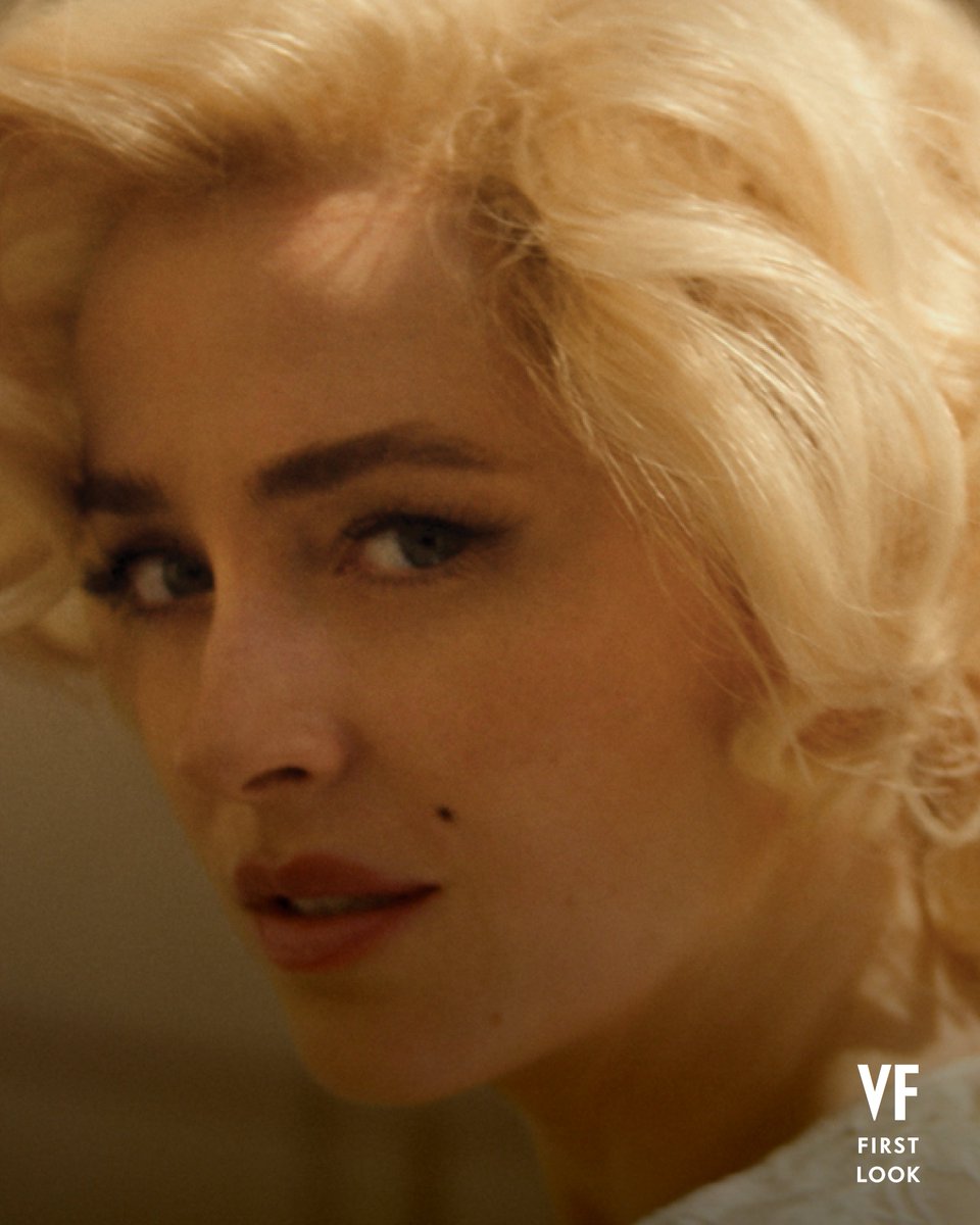 VanityFair's tweet photo. Exclusive First Look: Maggie Gyllenhaal wrote and directed the short film 'Flesh Impact,' which is timed to Marilyn Monroe’s 100th birthday and will play at the Venice Film Festival. “I find her acting so fascinating, weird and wild and very joyful, mixed with terribly upsetting all at once,” Gyllenhaal tells @beccamford. “I kind of wondered what would've happened if she'd had 60 years to herself. What might be different about the work that she would do now?”

Gyllenhaal used that question to craft a love letter to Monroe in a 17-minute short film that explores different paths her life may have taken her. ‘Flesh Impact’ follows two versions of Monroe, played by Oscar-winner Ellen Burstyn and Dakota Johnson.

https://t.co/b6UdXnF6pF