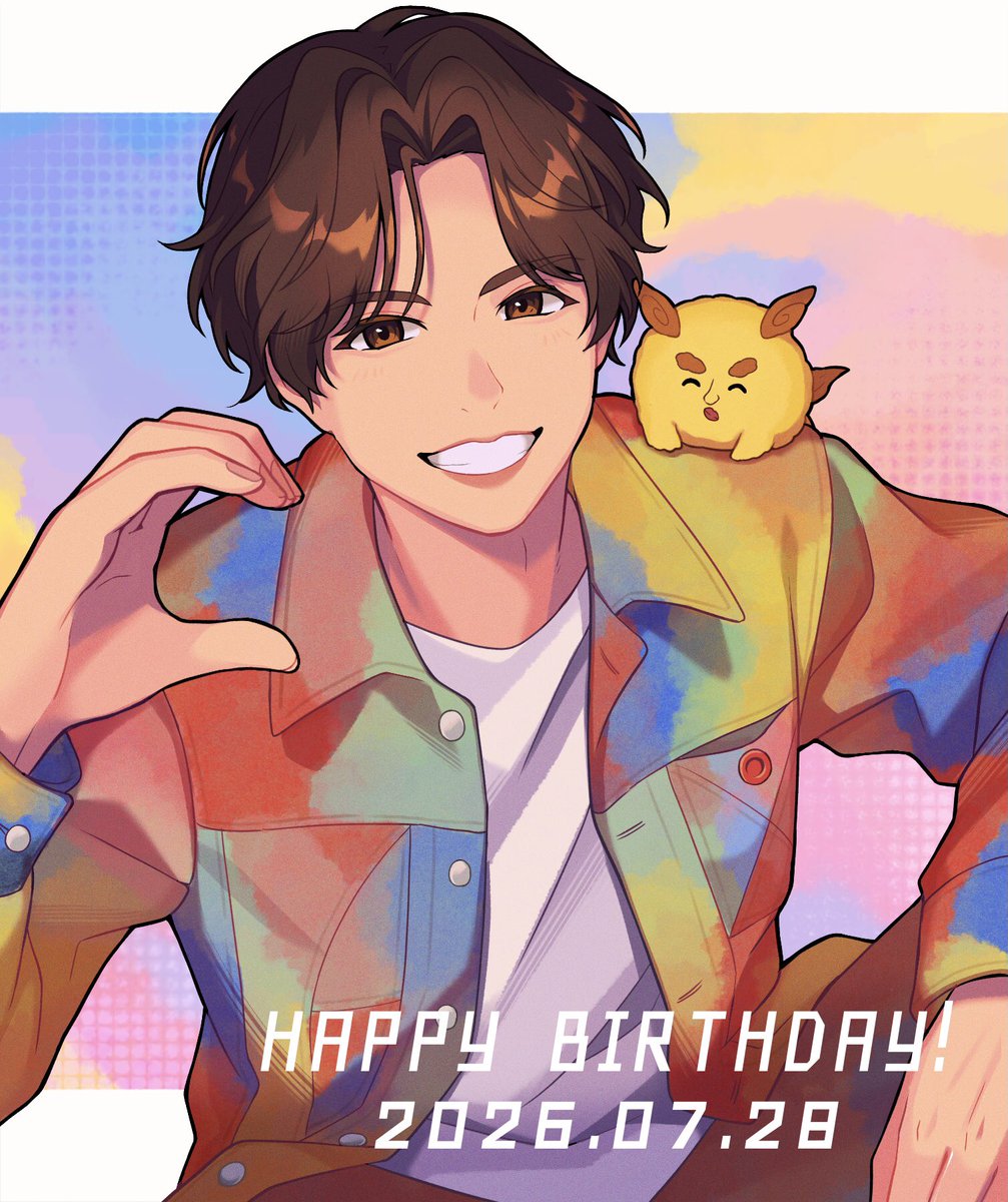 south_0804's tweet photo. 38歳のお誕生日おめでとうございます！🥳🎉
#仲村宗悟誕生祭2026
#いちゃりばしゅうご絵 https://t.co/SwwahAkrvx