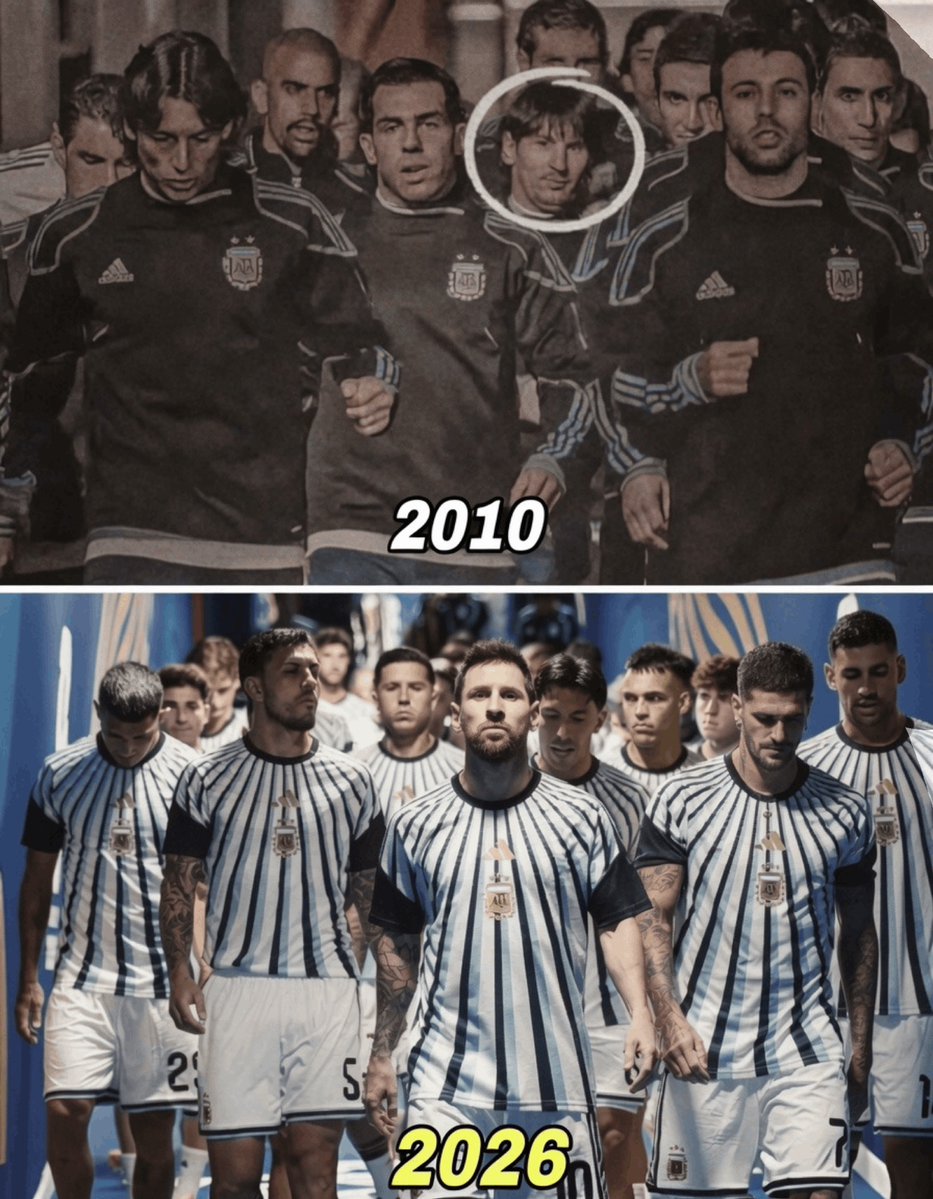 0FCB200's tweet photo. من لاعب عادي يخدم منتخبه 
الى قائد كبير 🐐🐐 https://t.co/9tSZyHpMSx