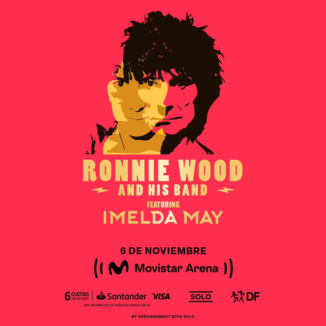 UrbanaPlayFM's tweet photo. RONNIE WOOD REGRESA A LA ARGENTINA🎸

La figura clave de The Rolling Stones vuelve al país en un formato íntimo.

📆 6 de noviembre
📍 Movistar Arena

🎫 Preventa: 28/7 - 10 hs.
🎫 Venta general: 29/7 - 10 hs. https://t.co/8fgfU8QSbb