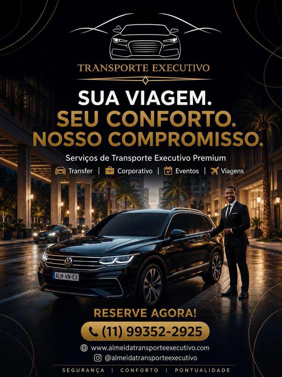 almeidatransp's tweet photo. O seu trajeto e o nosso compromisso!
#transportevip #transportepremium #chofer #almeidatransporteexecutivo https://t.co/PjbDdMnByL