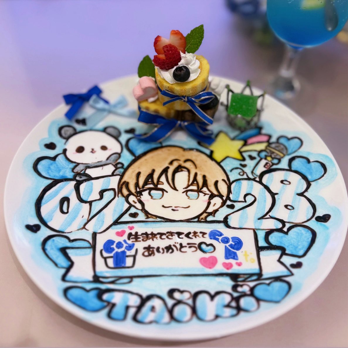_taikawaii's tweet photo. ⠀⠀⠀⠀⠀⠀   ⠀∧＿∧
　　💙┓　( ◜◡◝ )
┏━┛┗━〇〇┓┏┓
┗━┓┏━╋┛┗┛┗┓
┏━┛┗━┫┏┓┏┓┃
┃┏┓┏┓┃┗┛┣┛┃
┃┗┛┃┃┣━━┻━☆
☆━━┛┗┛

#HappyTAIKIday
#HBD_TAIKI #TAIKI_HBD_19th
#STARGLOW #TAIKI #HappyTAIKIDay2026
#BMSG_TAIKI_19thBD https://t.co/0udcFzi5oP