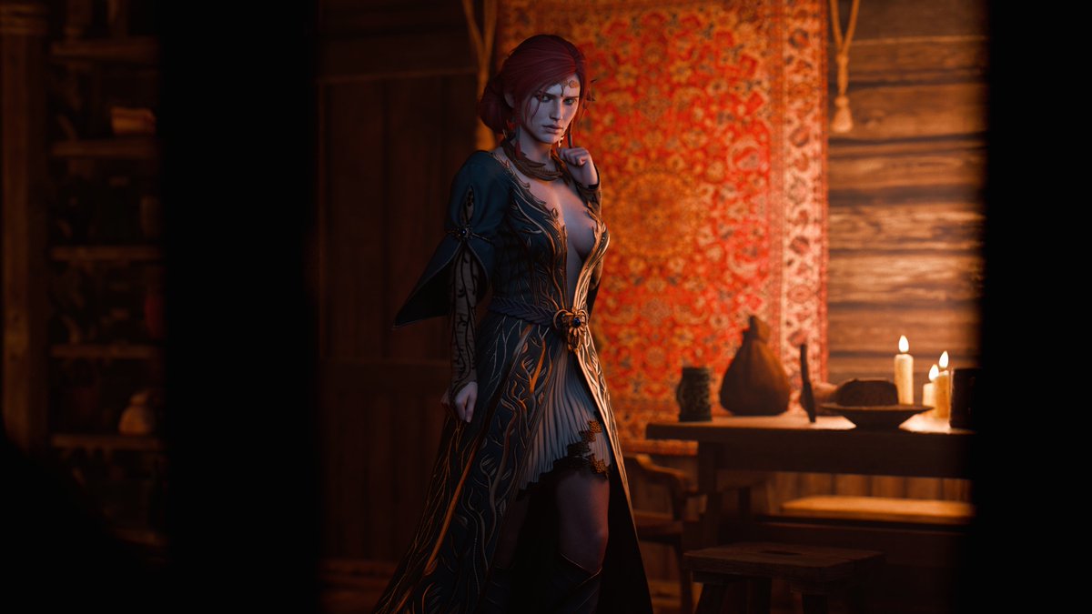 TheBelethorSmut's tweet photo. If this parchment finds eyes unclouded by drink or fear, then hear my plea kind folk of Novigrad! Beneath the towers of Temple Isle, there stands a house under my care that no longer belongs to the living.  

It began with voices. Soft at first, like folk whispering behind a closed door. Now they carry through every room, day and night alike. Some weep. Some curse. Others call a man's name though none live there to answer. They speak in tongues unknown to me, and at times in the voices of those long buried.  

The air within has turned foul. Not the stink of spoiled meat nor the drains but something older, like damp earth, spoiled meat, and graves left open for too long.  

Candles gutter though no wind blows. Doors stand open after being barred. The walls groan when no weight rests upon them, and shadows linger where no light should cast them.  

No priest will return after the first blessing. The neighbors have nailed charms above their own doors and refuse to pass my gate after sundown.  I seek not idle gawkers nor men eager to boast of courage in the taverns. 

I seek one who knows the workings of curses, hauntings, spirits, or stranger things still. If there remains any remedy short of putting the whole place to the torch, I would hear it. 

 Generous payment awaits whoever can uncover the truth and put the dead—or whatever remains—to rest.Inquire at the house with the weathered green shutters beyond the eastern market road. Knock thrice before entering.  Come before nightfall.  Should you hear your own voice calling from within...  Do not answer.

My lastest Witcher set, Underneath It All, is out now on my boosty and Patreon pages!