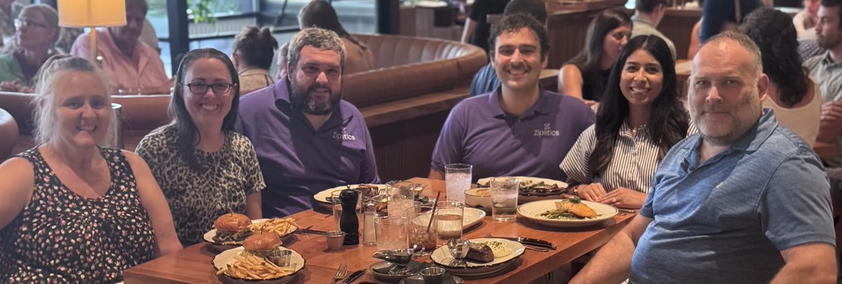 ziplitics's tweet photo. Three years ago today, we started saving lives by eliminating delays in research.

Happy Founder's Day to the entire Ziplitics team*💜
*Not all captured in this photo https://t.co/Gv7Gs3PF6B