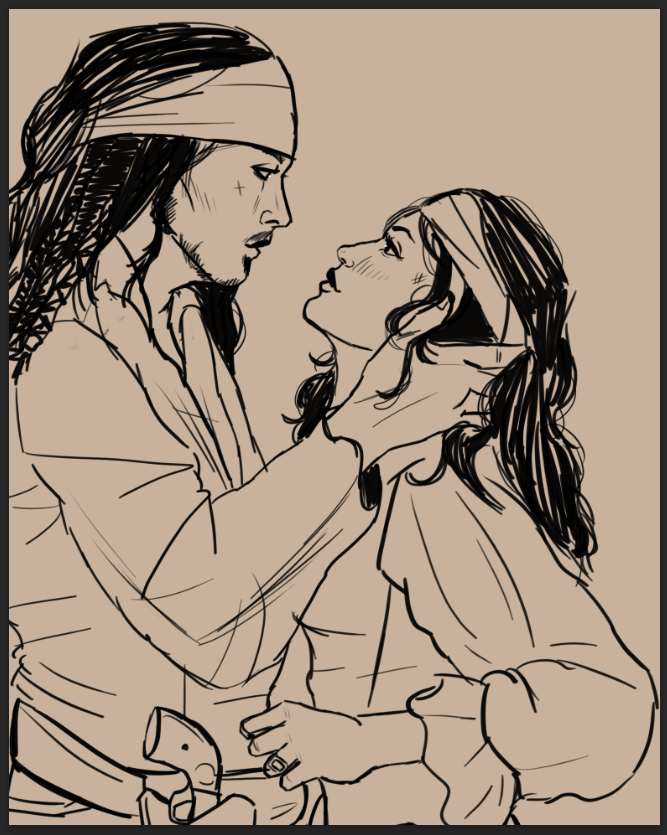 ungodlyblisss's tweet photo. ok debating finishing the first one tbh #potc #sparrangelica https://t.co/QVquOM0DCa