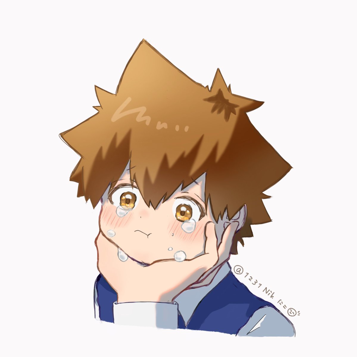 1231Nik's tweet photo. 『どうして泣いているの』
🐥🐟

⚠️ポーズ参考元あり https://t.co/j9PuHun2Z2