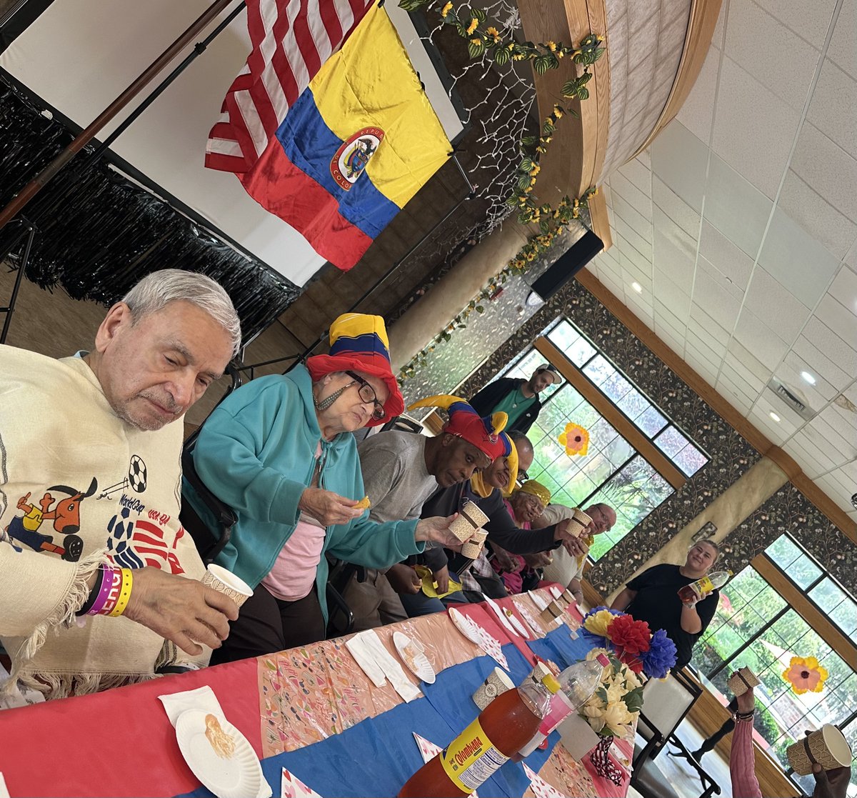 AHCedarGrove's tweet photo. Our residents enjoyed a wonderful Colombian Independence Day celebration filled with music, culture, laughter, and great company. It was a joyful way to come together and celebrate Colombia’s rich heritage and traditions! https://t.co/Siou1ziF51