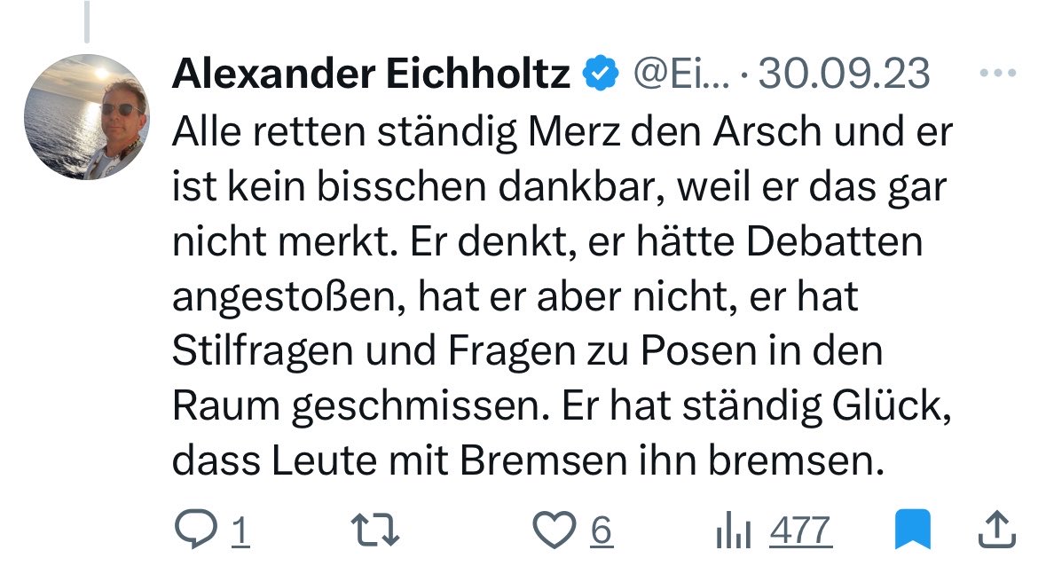 EichholtzAlex's tweet photo. Ich hatte da so ein Gefühl über die Jahre:

#Merz https://t.co/XgAdwhofVt