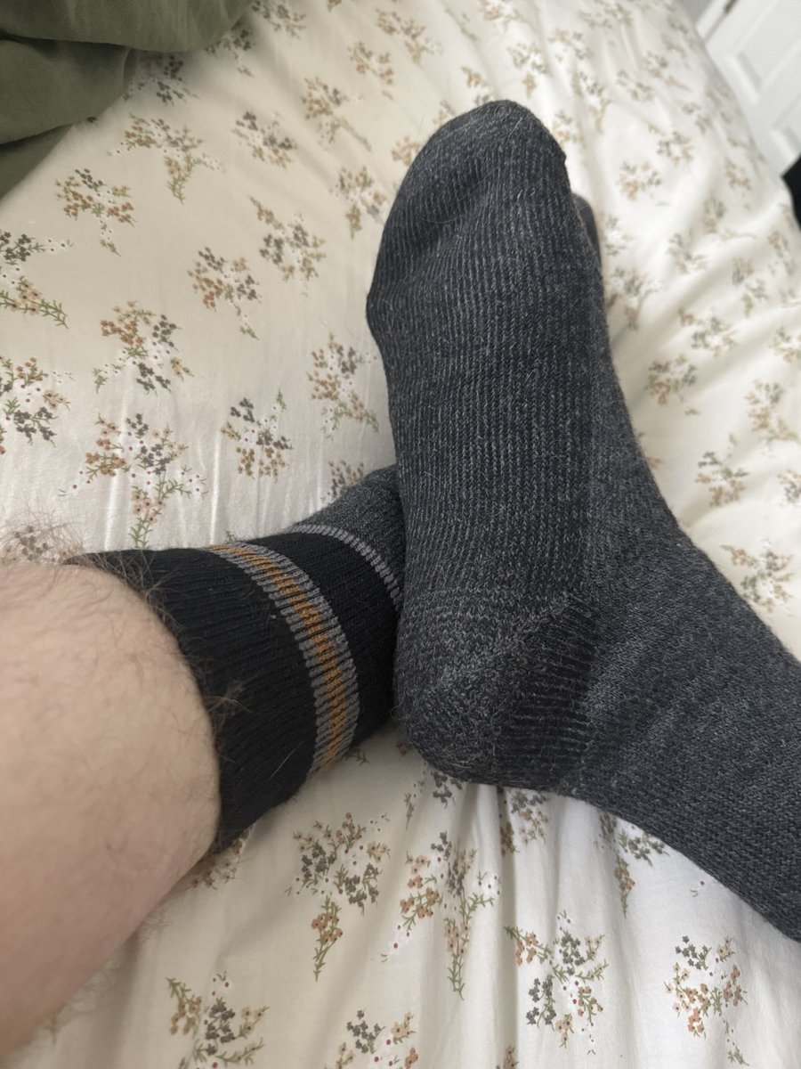 djssocks's tweet photo. Someone asked to see me in grey wool socks https://t.co/2ybK6tevW3
