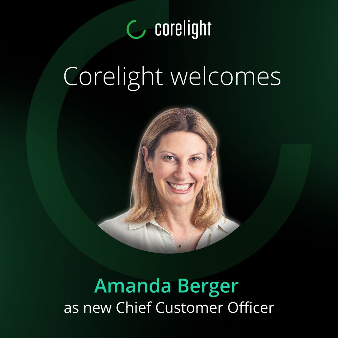 corelight_inc's tweet photo. Corelight is pleased to welcome Amanda Berger as Chief Customer Officer.

Amanda brings more than 25 years of experience leading customer organizations across cybersecurity and SaaS. She'll lead our customer success organization as we continue helping customers turn network evidence into measurable outcomes, including faster investigations, fewer blind spots, and greater confidence in their defenses.

Please join us in welcoming Amanda to the team.

Read the announcement: https://t.co/LoTsL7ZnbP