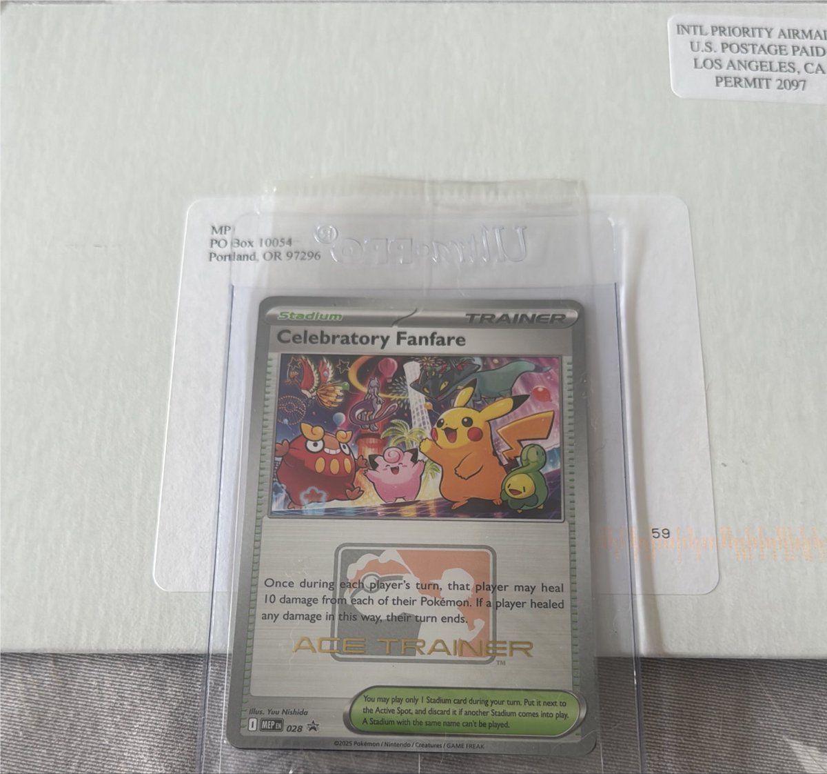 Lucario3TCG's tweet photo. Finaly something exiting in the postbox
Today, 27th of july 2026, I welcome my first Ace Trainer 2025

#PlayPokemon #PokemonTCG https://t.co/pnlpr7qDQU