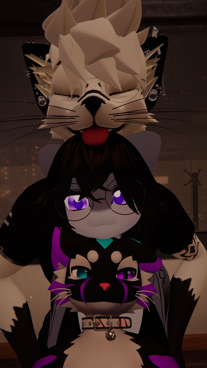 kosekimVR's tweet photo. The oomfies stacking 🐺🐬🐈
#vrchat #furry #femboy #mayu #fyp https://t.co/WRGKG9pAgQ