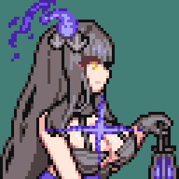 EnfiaNoel's tweet photo. My friend drew this chandelure.
#pokemon #gijinka #moemon #pixelart #ドット絵 #萌えもん #擬人化 #シャンデラ https://t.co/7rEasSNayW