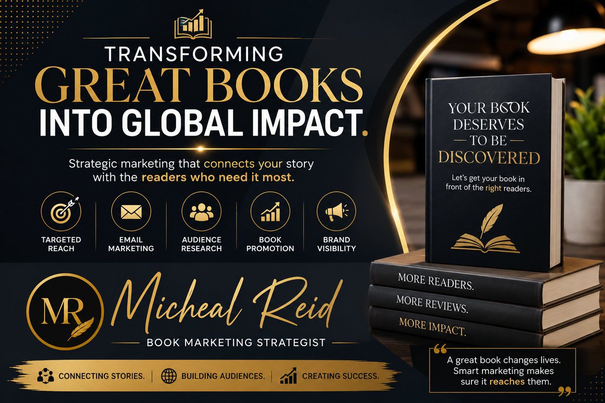 MichaelRei15775's tweet photo. Every great book deserves to reach the right readers. If you're ready to give your book more visibility, let's connect. 📚✨ https://t.co/JfkwgsXR6e
