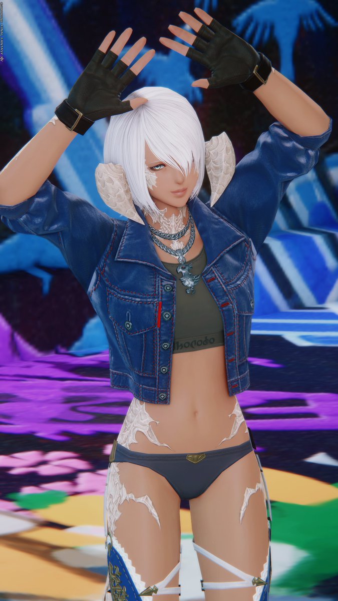 omage_FF14's tweet photo. #FF14 #おはウラ #蟹角ファン倶楽部 https://t.co/y4bKXfFRk2