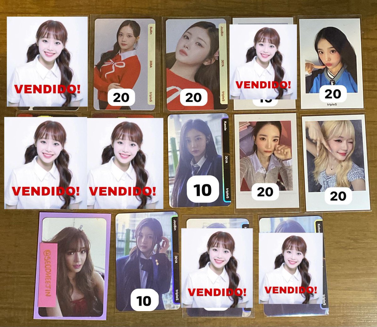 SeoDheejin's tweet photo. VENDA/TROCA 

• Valores na imagem sem frete incluso
• Envio por SuperFrete ou Carta Registrada 
• ⁠Posso trocar por objekts, inclusões ou pobs da dahyun 
• ⁠objekts sem QR
• Feedbacks no fixado 
• Envio em até 2 semanas https://t.co/bkG4veSDc6