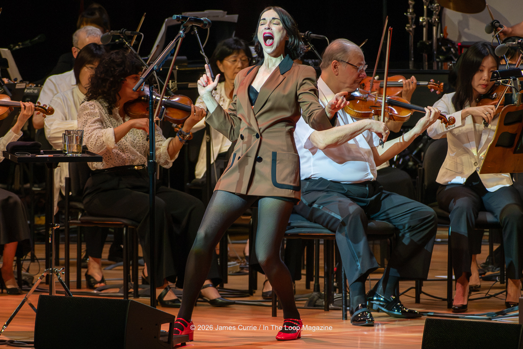 BeInTheLoopChi's tweet photo. Photos: @st_vincent and the @chicagosymphony  Orchestra live at @RaviniaFestival in Highland Park. #stvincent #AnnieClark #CSO #julesbuckley #ravinia #highlandpark #concertphotography

📷 #JamesCurrie / #IntheLoopMagazine

(link in comments) https://t.co/QsmyRf1nAj