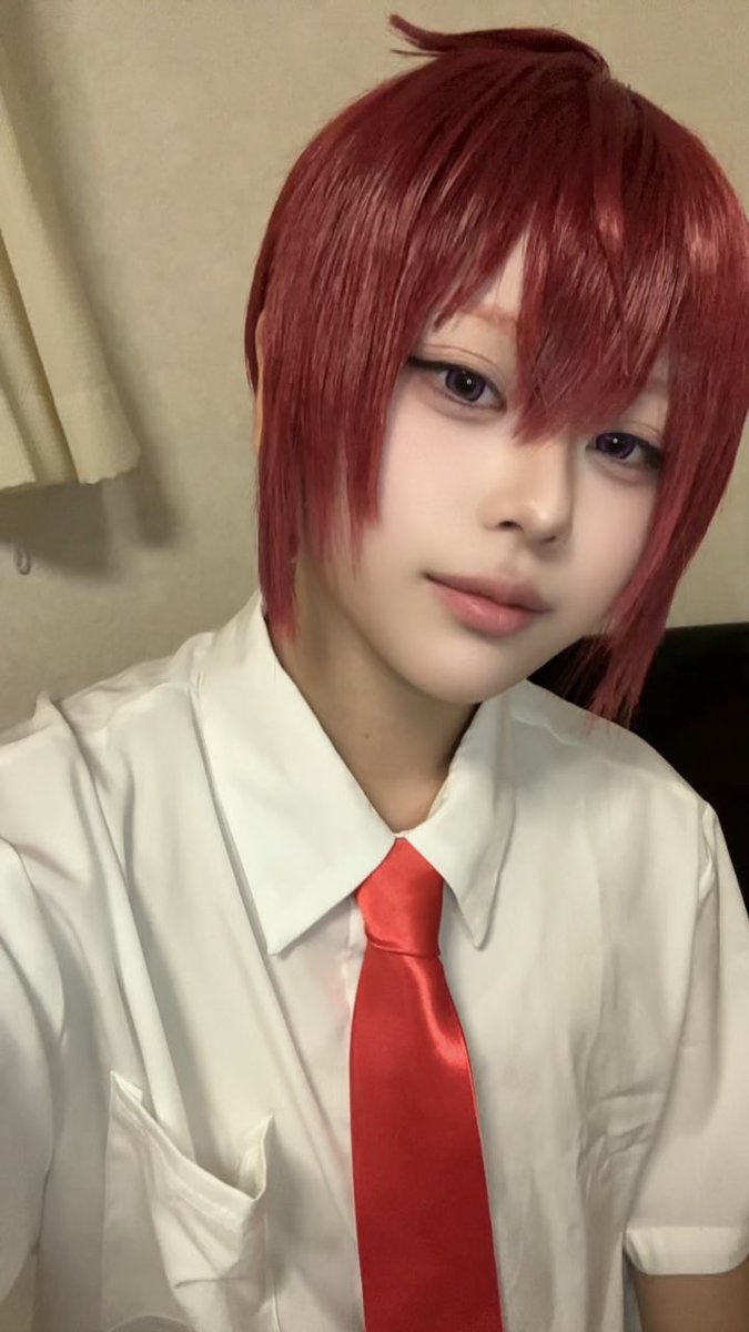 siros_o0's tweet photo. 【cosplay／enst!!／朱桜司】
初出し！！ https://t.co/2yTtXCTG3F