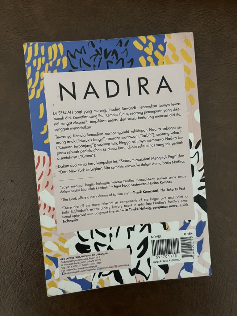 insidecardbox's tweet photo. Nadira karya Leila S. Chudori
🏷️Rp55.000

DM untuk melihat kondisi buku.
Only CO via 🍊 yaa

wts novel sastra leila s. chudori https://t.co/C2YdIr4KhT
