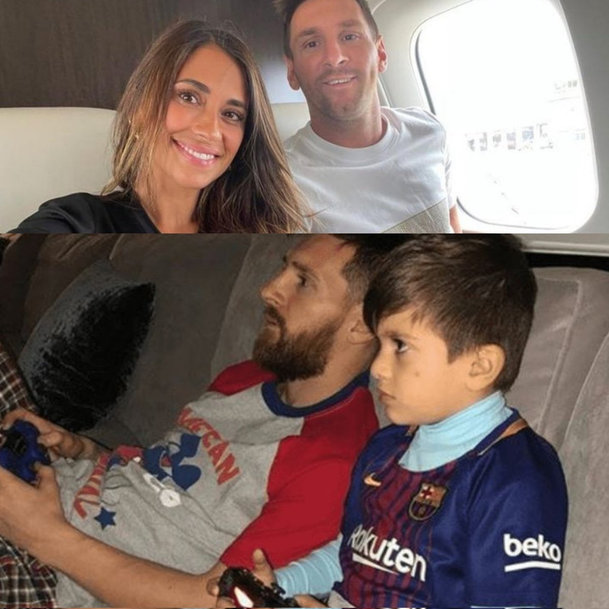 MessiLeoBrasil_'s tweet photo. “Messi e Thiago às vezes jogam PlayStation, mas se o Thiago escolhe a Argentina ou o Barcelona, o Messi deixa ele ganhar. Se escolhe outro time, aí o Messi ganha dele. Ele ainda diz que o Thiago escolheu Barcelona e Argentina de propósito para poder vencer. Eu vejo que o Messi joga melhor na vida real do que nos videogames.”

“Eles não conseguem fazer uma cópia igual em tudo. O Messi nunca me disse que é o melhor e não fala sobre suas conquistas no futebol. Ele não treina muito em casa, só joga se os filhos quiserem brincar de futebol com ele, e não segue nenhuma dieta. Para mim, ele é o melhor em casa e dentro de campo.”

- Antonela Roccuzzo