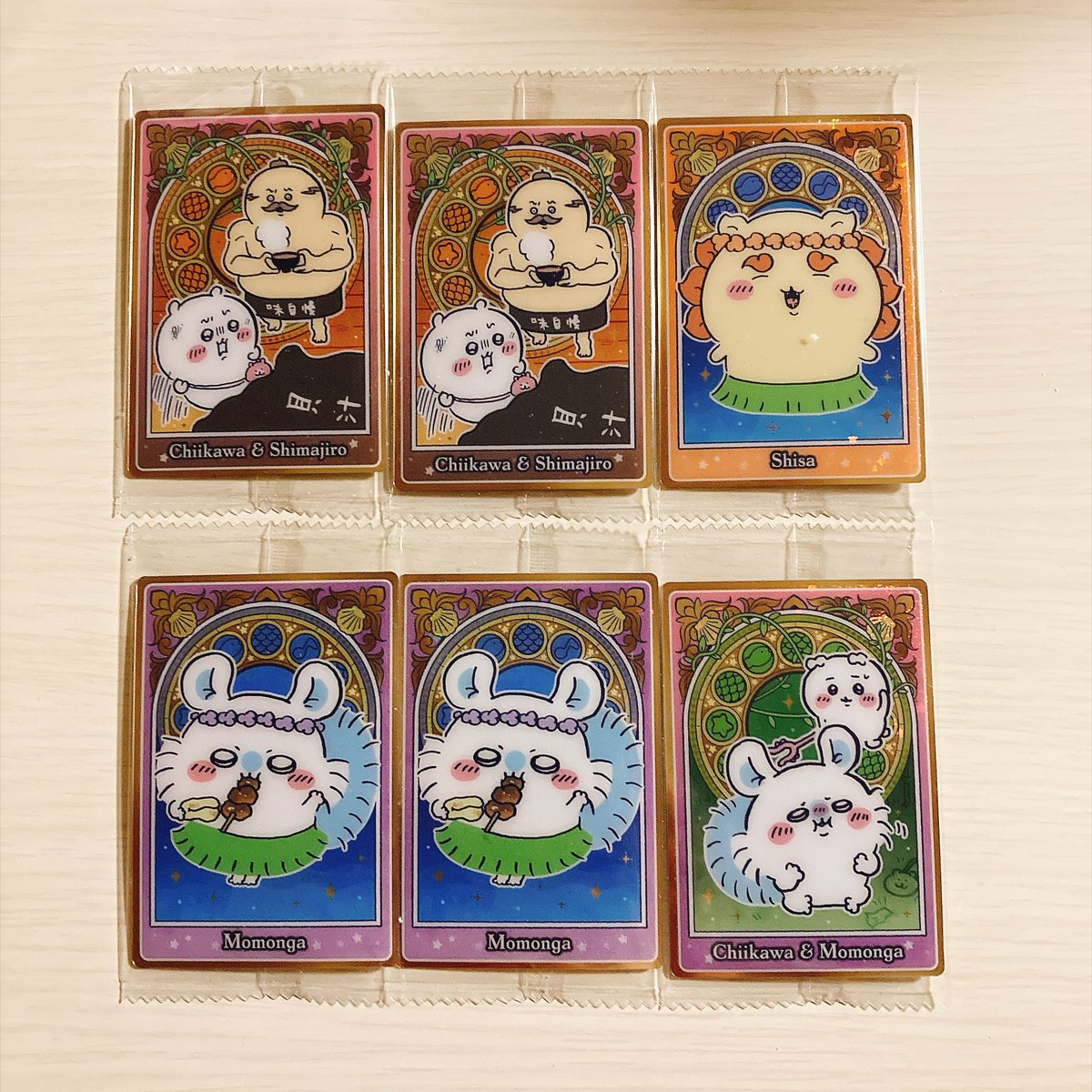 ponnu_000's tweet photo. ちいかわ ウエハース 交換 人魚の島のひみつ

【譲】画像のもの
【求】うさぎが映っているもの

郵送or愛媛県松山市周辺手渡し

お気軽にお声掛けください✨️ https://t.co/49yk6TDvL9
