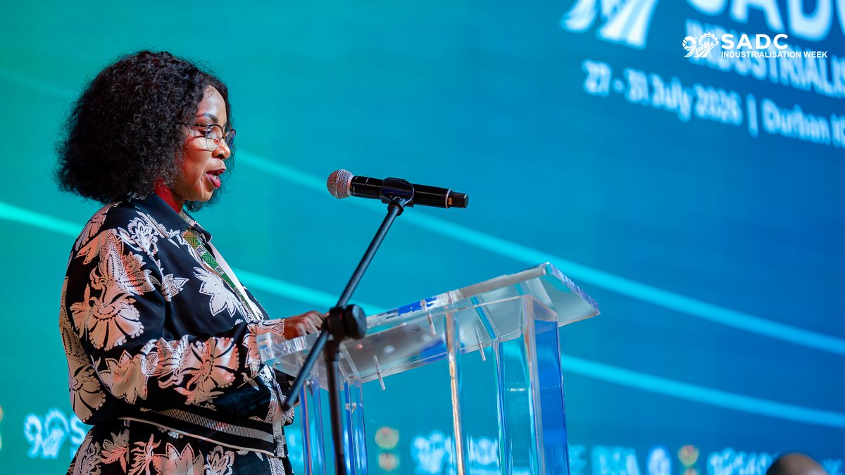 BusinessUnitySA's tweet photo. Unpacking the theme of the 9th SADC Industrialisation Week, leaders from development finance, banking and the mining sector explored how strategic investment in infrastructure, agricultural value chains and critical minerals can drive resilient, sustainable and inclusive industrialisation.

#SIW @SADC_News #SADCBusinessCouncil