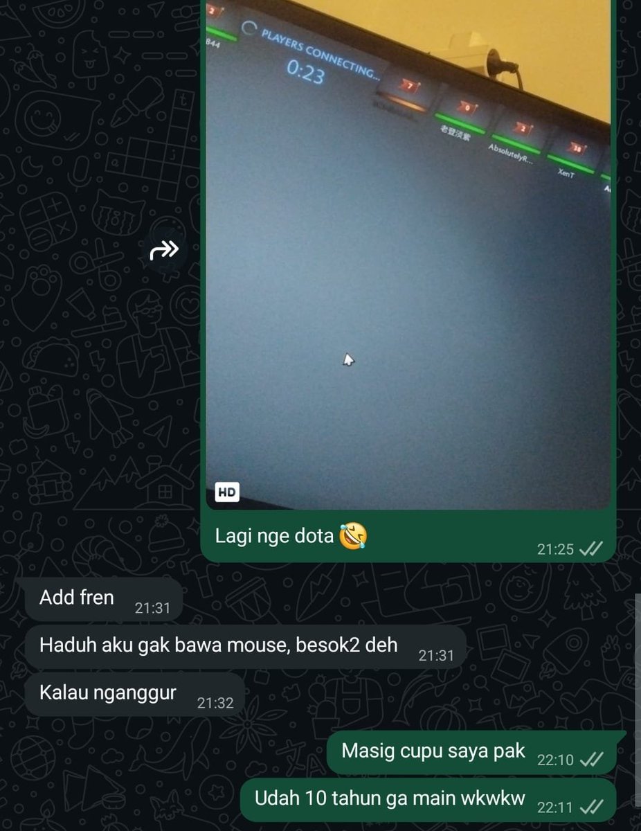 ingramlynn88's tweet photo. Langsung gass kan kalo soal DOTA 😂 https://t.co/obvjWBzJ85