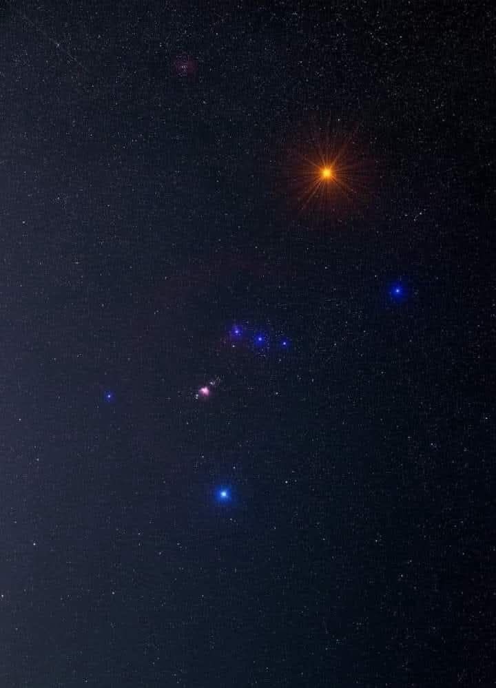astrooalert's tweet photo. Terrific Photo of the Orion Constellation✨ https://t.co/o11c8isaPA