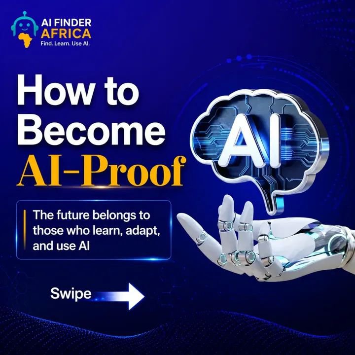 Aifinderafrica's tweet photo. AI won't replace those who learn.

It will replace those who refuse to adapt.

Becoming AI-proof isn't about competing with AI—it's about learning to work with it.

#AIFinderAfrica #AI #LearnAI #AITools https://t.co/FLZXn9fuAP