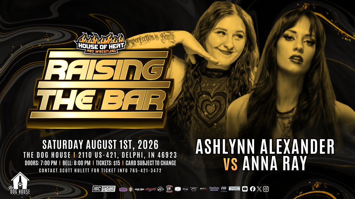 AshlynA1616's tweet photo. 🎀🩷August dates🩷🎀 

1st~ @HouseofHeatPro in Delphi, IN 
8th~ @NewWavePro  in Terre Haute, IN
15th~ @MAGNUMWRESTLING in Omaha, NE
16th~ @GirlFightWrest in New Albany, IN
22nd~ @mwc618 in Alton, IL
28th~ @stlanarchy in Alton, IL
29th~ @HAW_QC in Leclaire, IA https://t.co/fsMrVhWBkZ