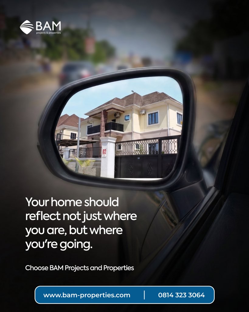 BAMProjectsltd's tweet photo. Your future home is waiting. The only question is: when will you make your move?

📞 Call/WhatsApp: 0814 323 3064
🌐 Website: https://t.co/XcYw0ch9Rx

Book an inspection today, let help you find a home that truly reflects where you’re going. https://t.co/wDTyJfmpFG