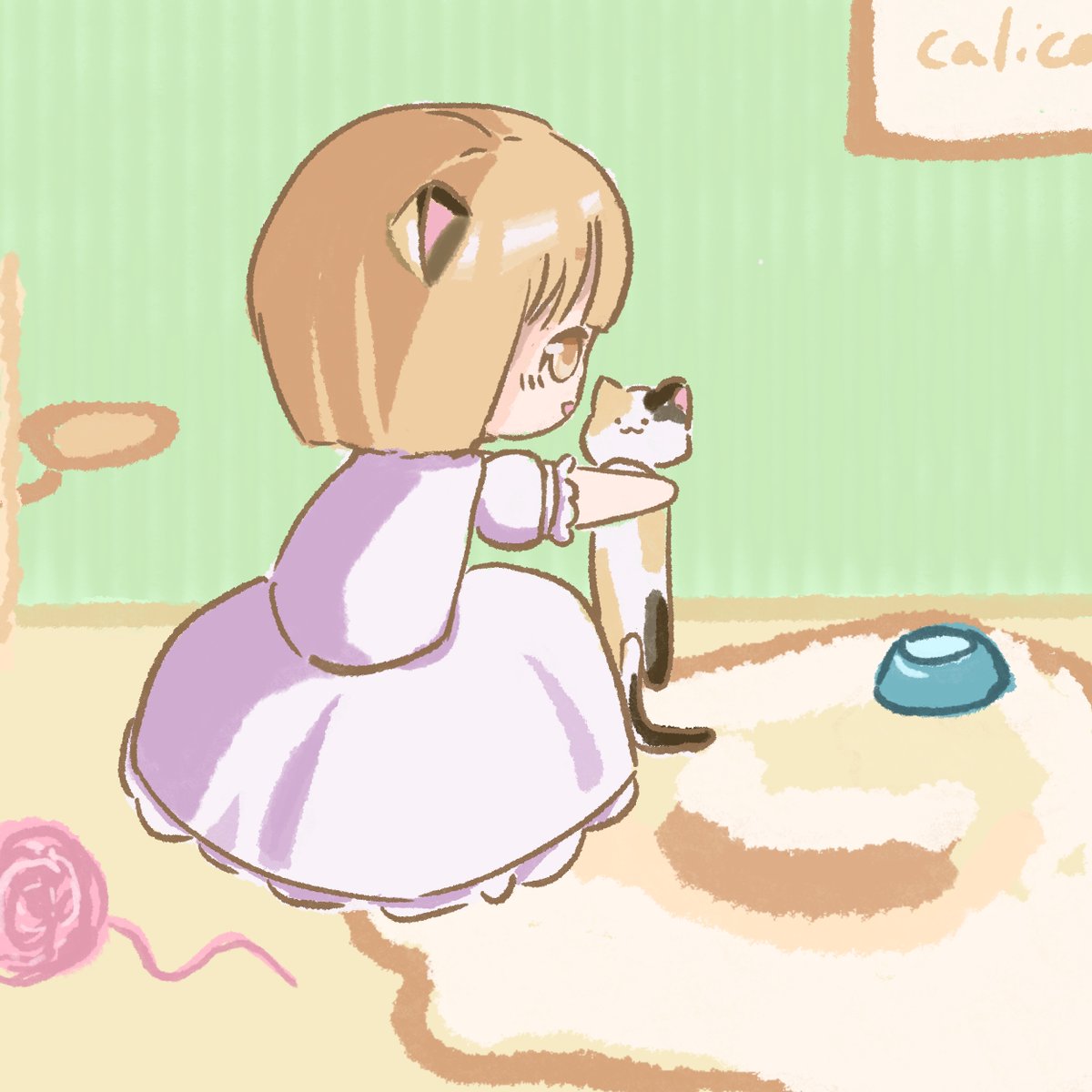 CandyMuder's tweet photo. New chibi art! 🐱

A soft cat-eared girl holding her little calico cat~

Price: $3 (digital)

Commission style example — I can draw similar cute animal

DM or check my Ko-fi if you’d like one ✨
https://t.co/X40nksONwd

#ChibiArt #CatGirl #CuteChibi #CommissionOpen https://t.co/cGq8aKlJjp