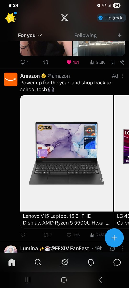 Hologrunt's tweet photo. Ok @amazon I had to zoom in on thos ad... you sure know how to farm those clicks.... well played... https://t.co/UUDSfRMTJY