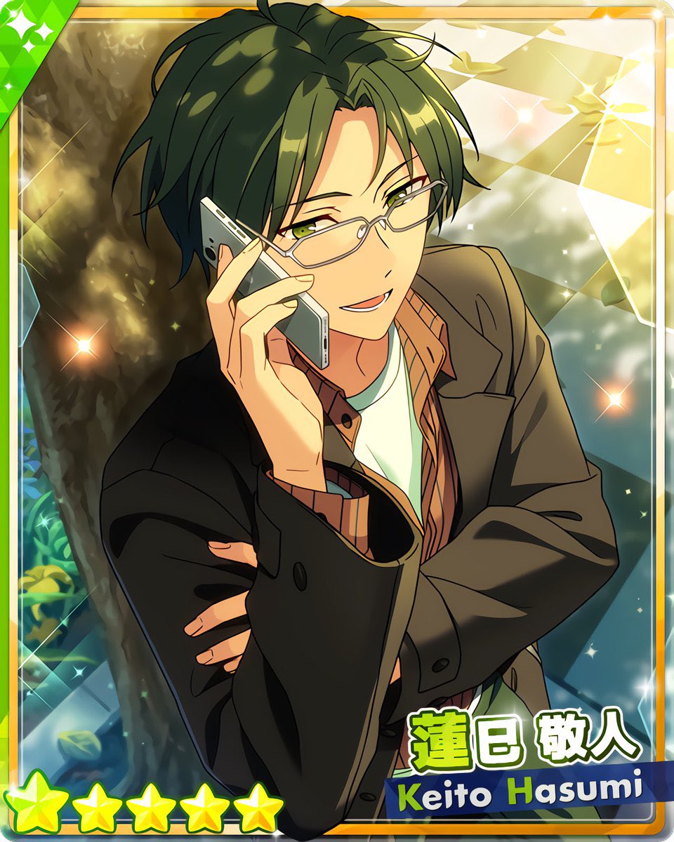 yuuuu_02ka's tweet photo. 既視感あると思ったらこれだ、敬人って電話するとき片腕支える癖(？)あるのかな https://t.co/Futhm999Df
