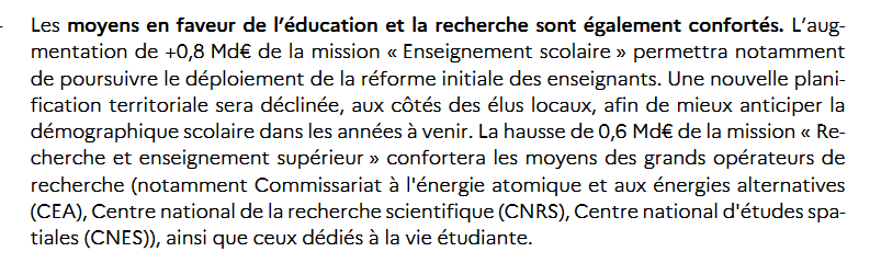 frjarraud's tweet photo. L'éducation nationale "confortée" dans le budget 2027 ? C'est ce que dit le gouvernement dans la présentation des plafonds 2027. En réalité...  https://t.co/sPBS4tvGId https://t.co/RyKEgHSFK0