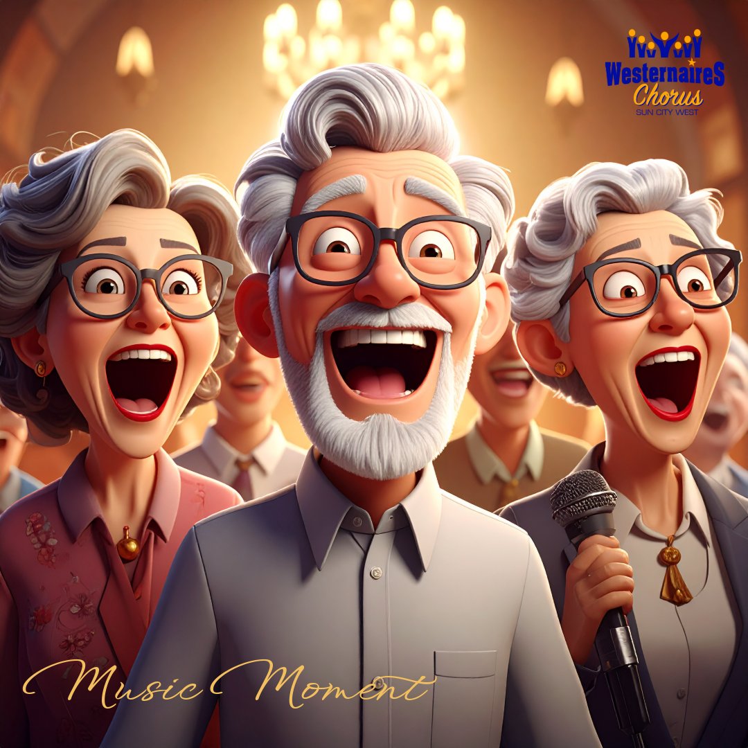 westernaires_c's tweet photo. The weirder the warm-up, the more we laugh. 
Singing like a siren? Mooing like cows? Tongue twisters at full volume? All normal. 
🤪
Non-choir people would think we’ve lost it… but it works!
What’s the strangest warm-up Westernaires do? Spill the beans 👇
#ChoirWarmUp https://t.co/y3B7l9Ck82
