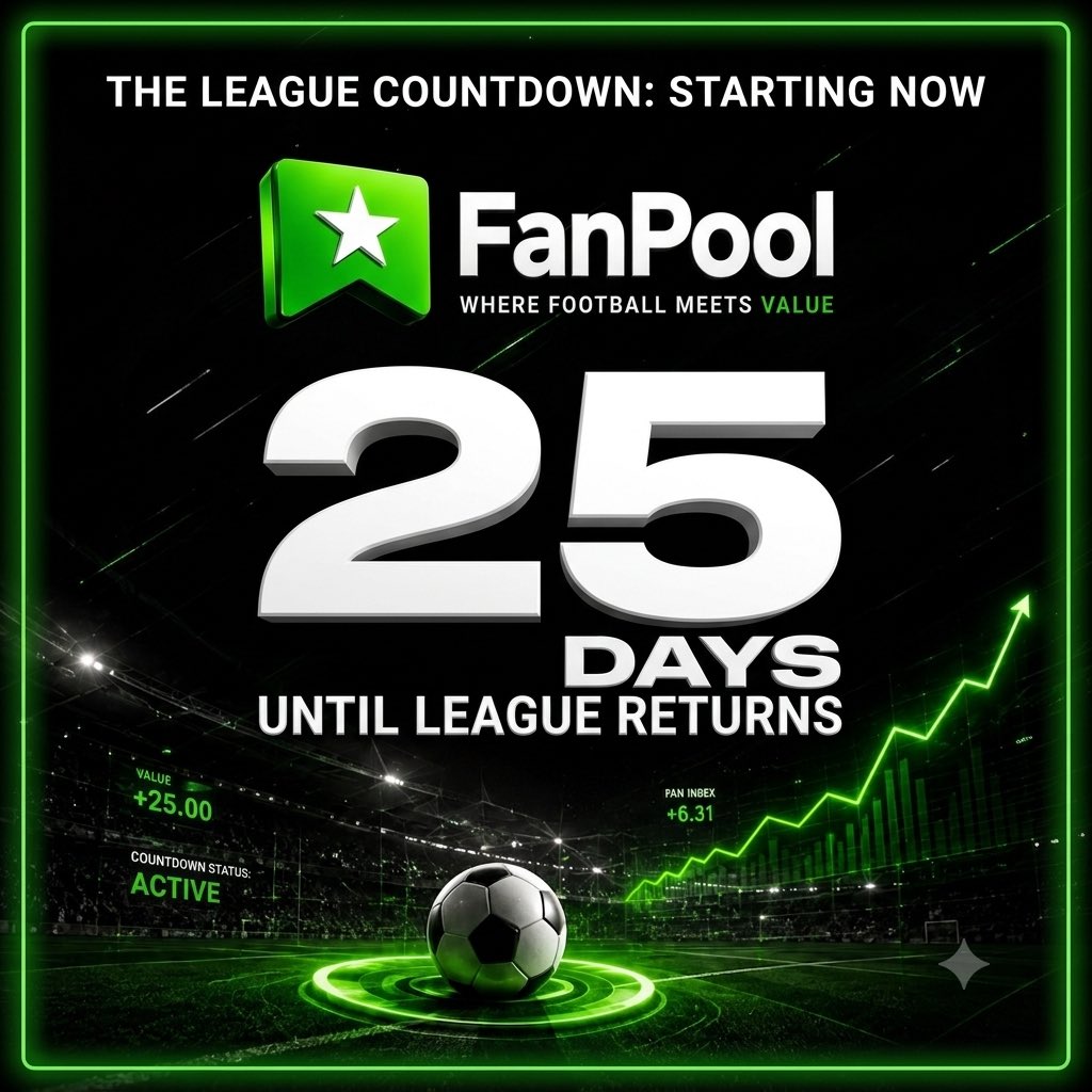 fanpool_app's tweet photo. 25 days!. 25 days until actual football is back on our screens 😮💨🔥
Who’s taking the title this season? Drop your predictions below 👇
#FanPool #EPL #PremierLeague #PLIsBack https://t.co/UfPgXKc2IK